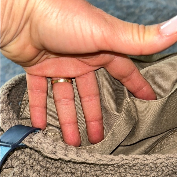 Mods Luxe Handcrafted taupe  Tote Bag - Picture 7 of 10